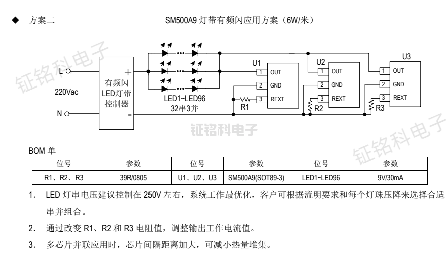 SM500A9 燈帶有頻閃應用方案6W米.png